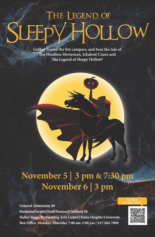 The Legend of Sleepy Hollow Play poster