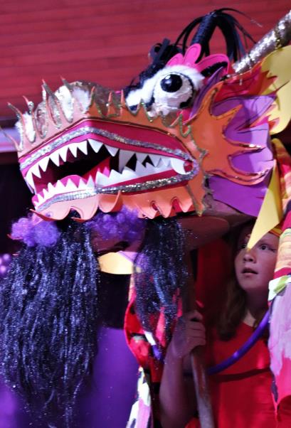 Dragon in Mulan Play