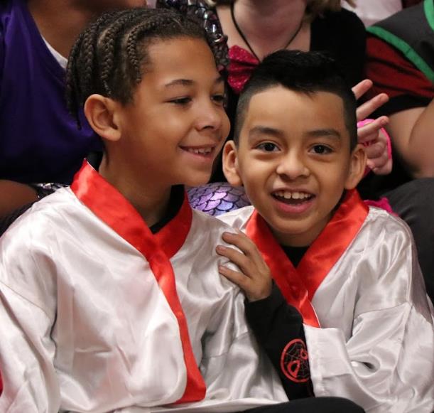 Third Graders perform Mulan