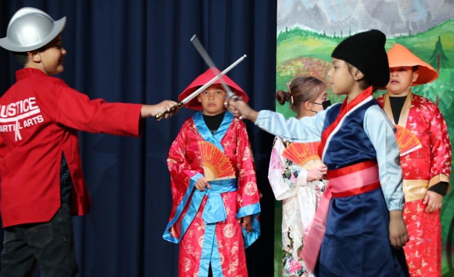 Dramatic fun in Mulan