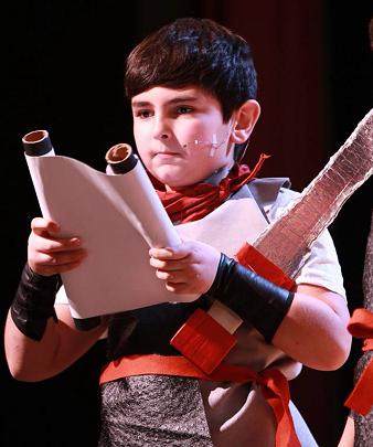 Character in Mulan Performance