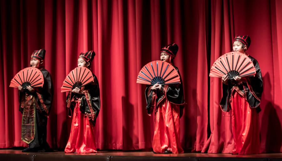 School performance of Mulan