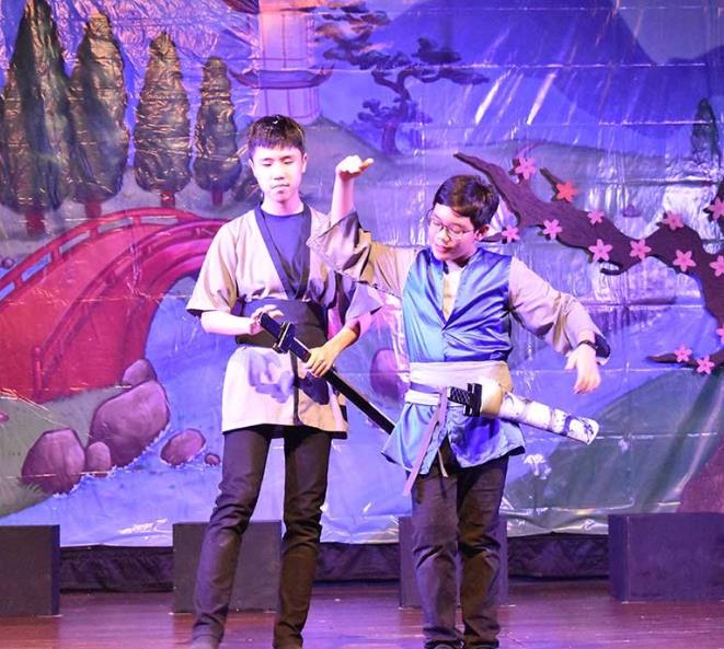 Brave warriors in Mulan play for schools