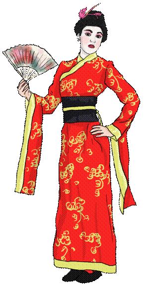 Mulan dresses as a man and then a woman!