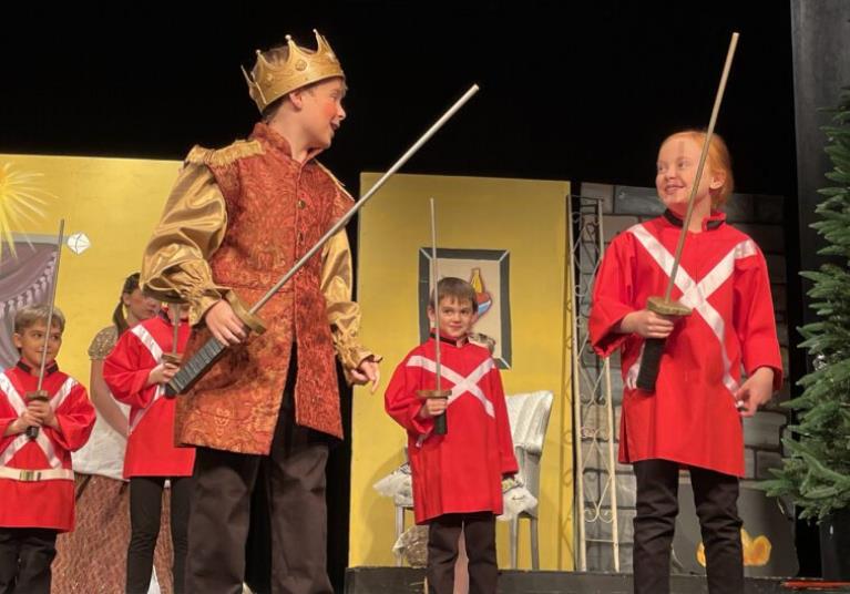Prince battles the Mice in The Nutcracker Prince
