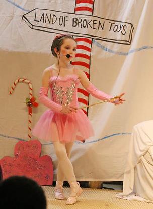 Sugar Plum Fairy in play the Nutcracker Prince