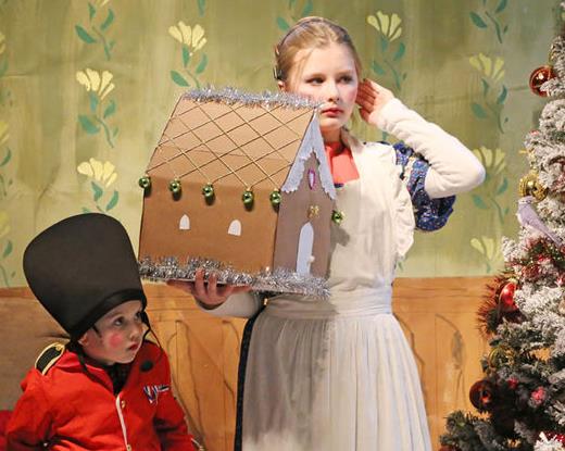 Mother Ginger in Nutcracker Play for kids