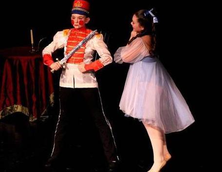 Clara meets her Nutcracker Prince