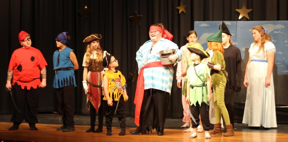 Pirate in Peter Pan Play for kids