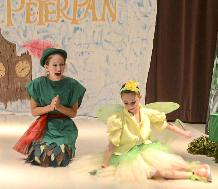 Peter Pan and Tinker Bell
