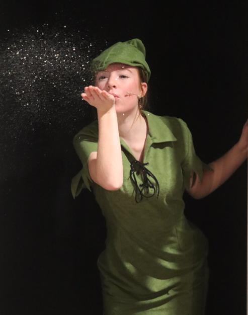 Peter Pan says goodnight to Wendy