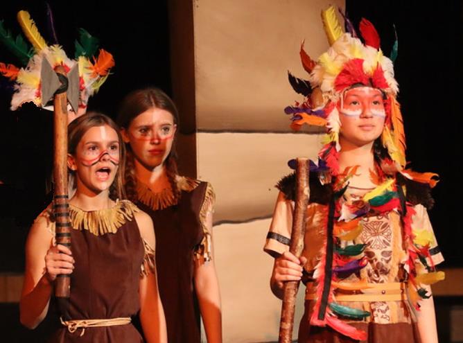 Tiger Lily in ArtReach's Peter Pan