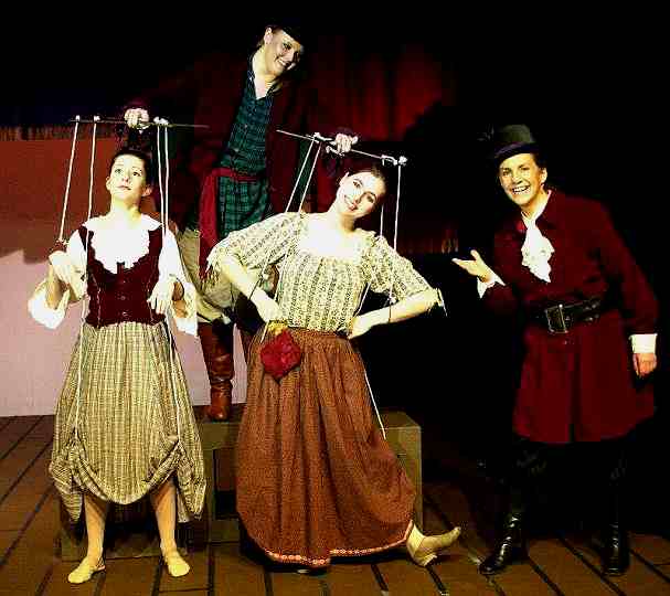 Marionettes star in Lorenzo's Magnificent show.