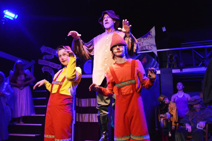Geppetto and puppets