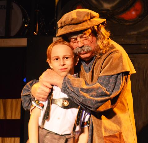Pinocchio becomes a real boy!