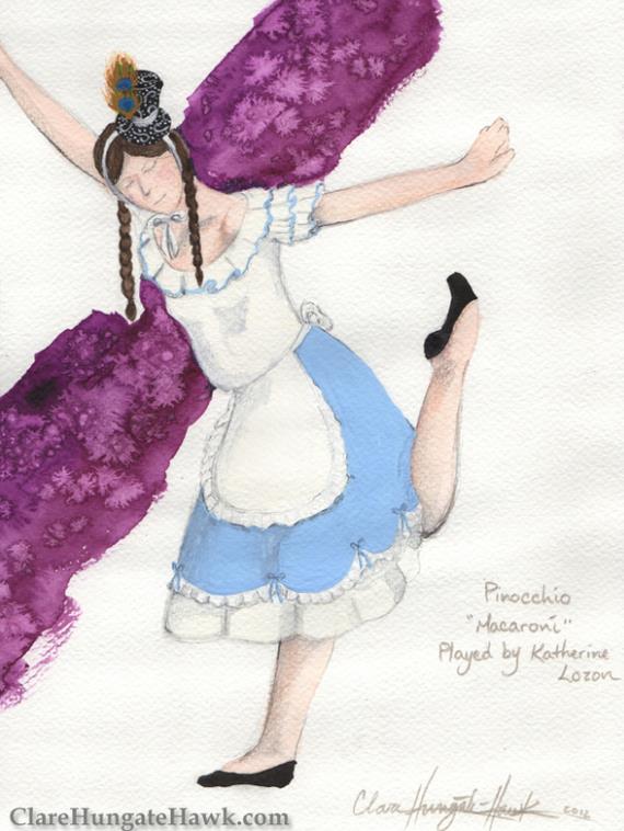 Costume Rendering for ArtReach's Pinocchio