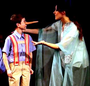 Lots of fun to tour to schools! Pinocchio!