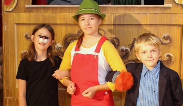 Young Actors perfor ArtReach's Pinocchio play