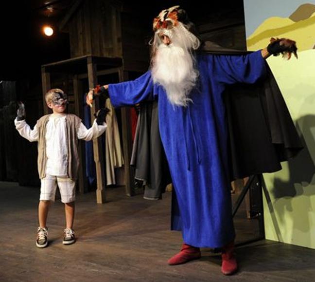 Fun audience participation for kids! Swrod in the Stone!