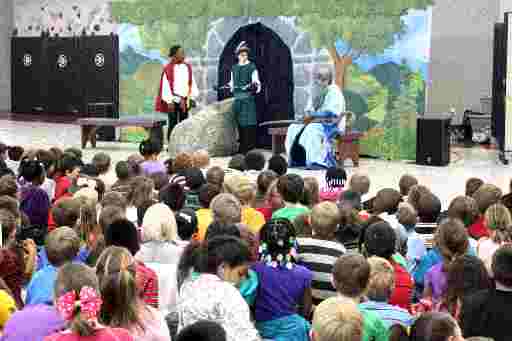 Perfect for School Tours - Educational Outreach!  Sword in the Stone!