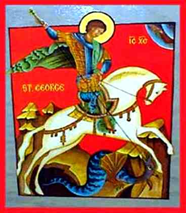 The Reluctant Dragon is story of St. George