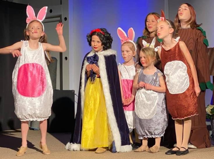 Forest Creatures in Snow White