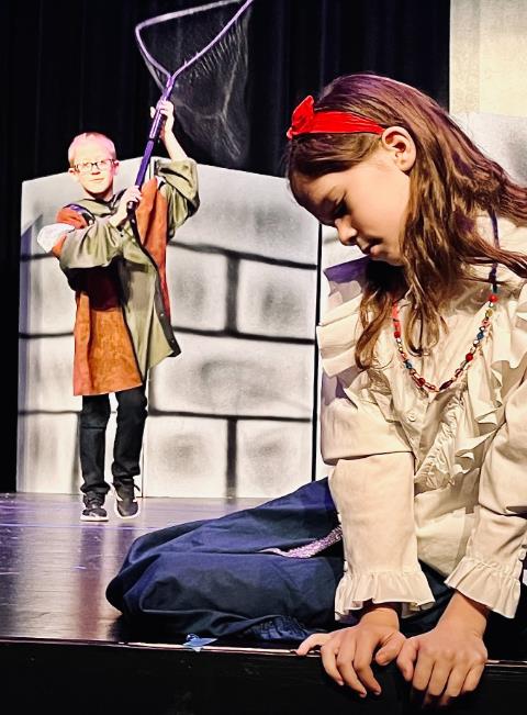 Woodsman in Snow White Play
