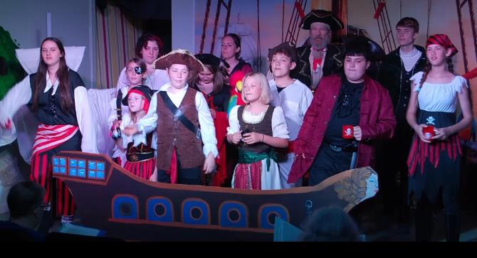 ArtReach's Treasure Island Kids Cast