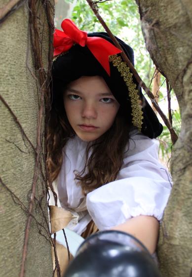 Pirate in ArtReach's Treasure Island