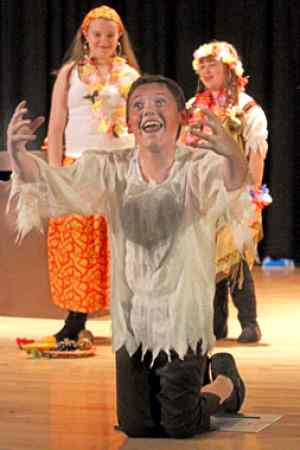 Great parts for kids to perform! Here's the cheese-loving pirate, Ben Gunn!