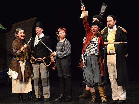 Playscript for classic play Treasure Island