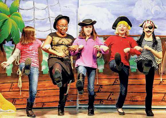 Treasure Island is written just for kids to perform!