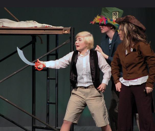 Jim Hawkins in ArtReach's Treasure Island