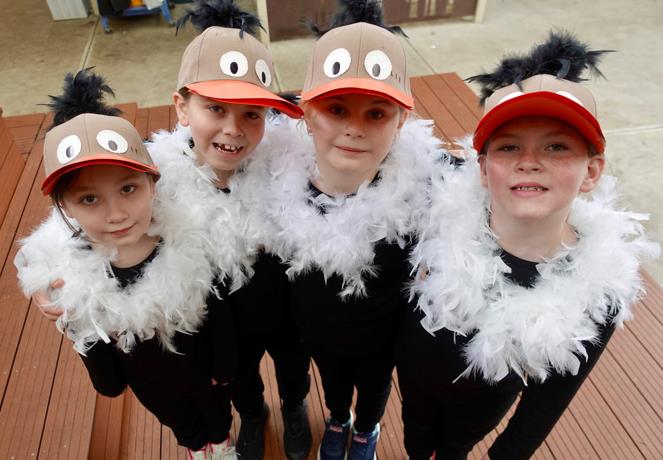 Kids perform The Jungle Book script play