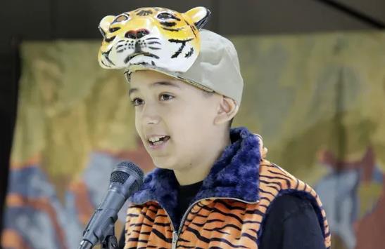 Kids perform the Jungle Book