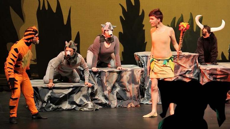 Mowgli is brave to get the Red Flower in The Jungle Book