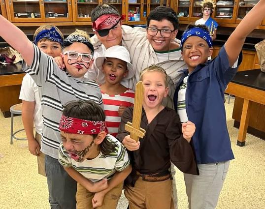 Pieates in The Little Mermaid Play