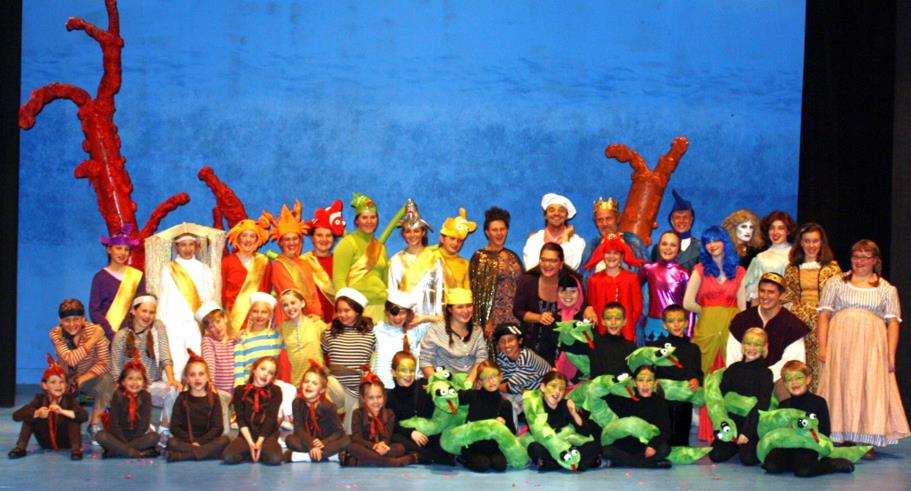 The Little Mermaid Large Cast Kids Play