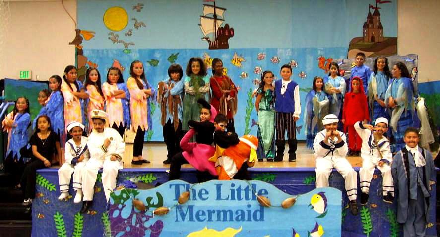 The Little Mermaid Large Cast Kids Play