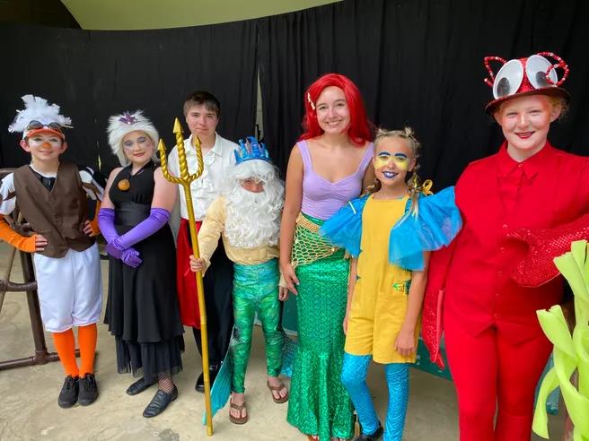 The Little Mermaid musical cast