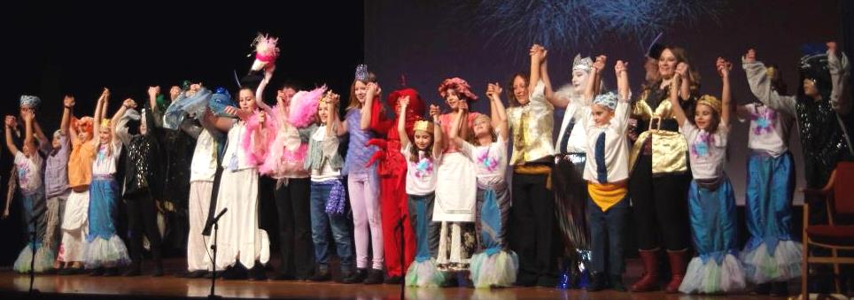 The Little Mermaid Large Cast Kids Play