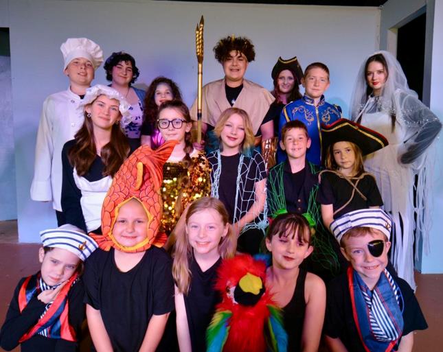 The Little Mermaid Large Cast Kids Play