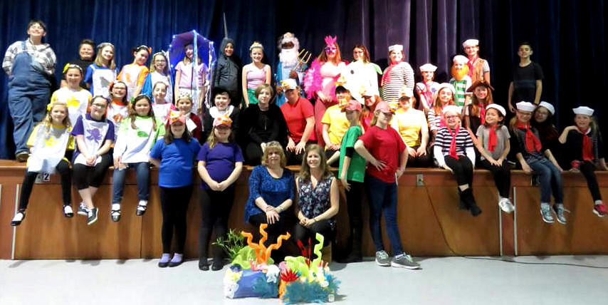 The Little Mermaid Large Cast Kids Play