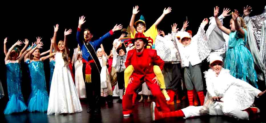 The Little Mermaid Large Cast Kids Play