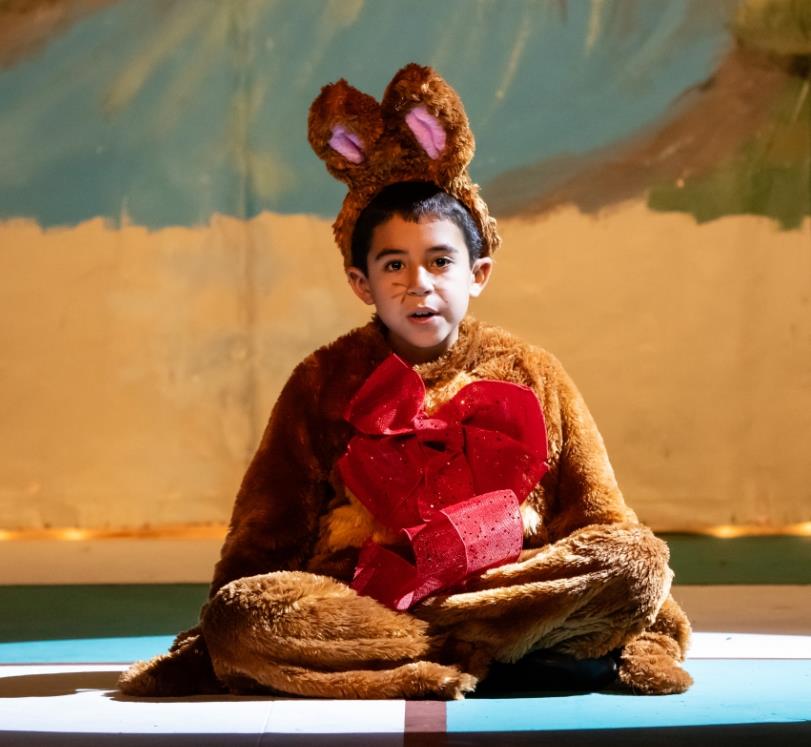 the rabbit in the The Velveteen Rabbit musical