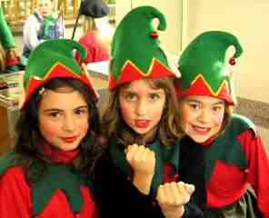 Three Elves from Twas the Night Before Christmas Large Cast Christmas Musical Play for Kids to Perform