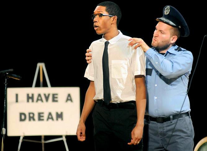 Community groups perform Martin Luther King Play