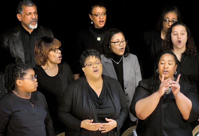 Chiors participate in Martin Luther King Play