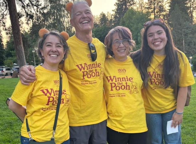Children's Theatre volunteers for Winnie-the-Pooh Play