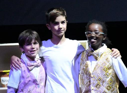 Kids perform ArtReach's play Winnie-the-Pooh